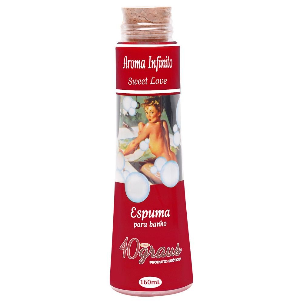 Espuma De Banho Aromática 160ml 40graus