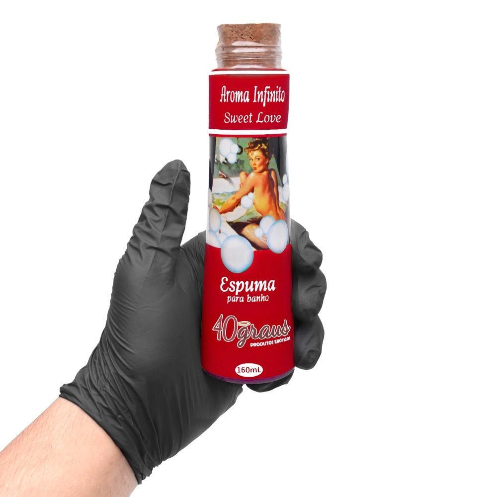 Espuma De Banho Aromática 160ml 40graus