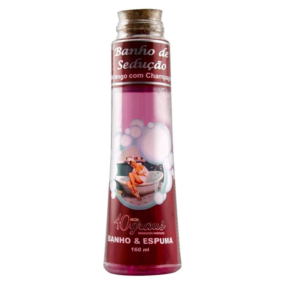 Espuma De Banho Aromática 160ml 40graus