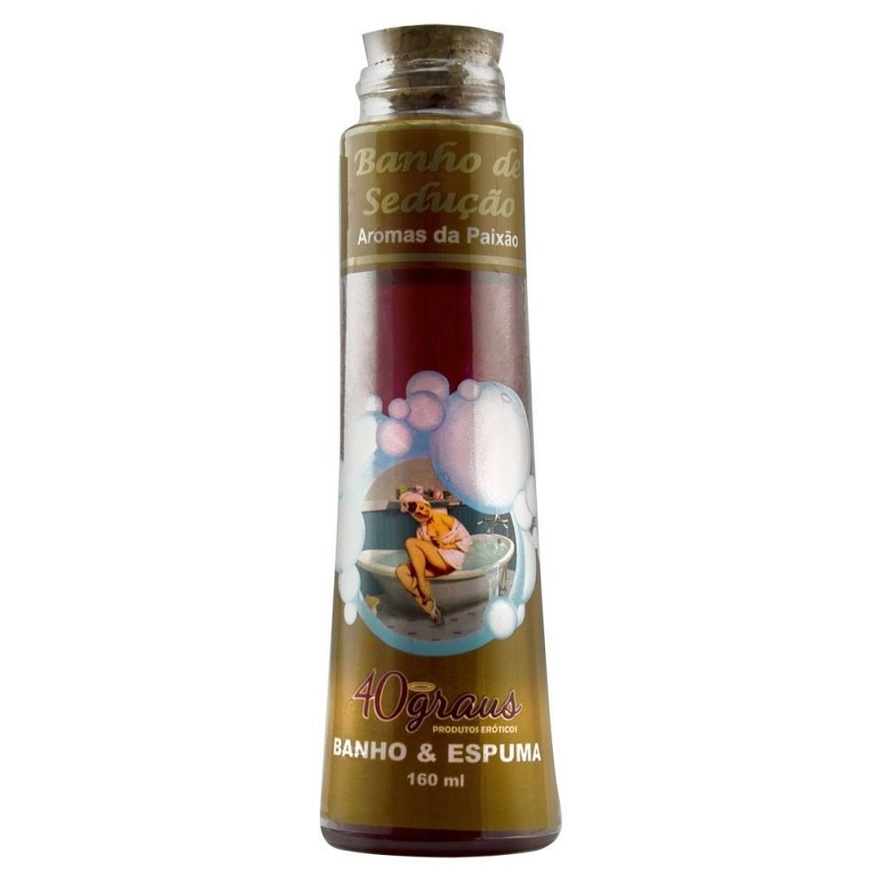 Espuma De Banho Aromática 160ml 40graus