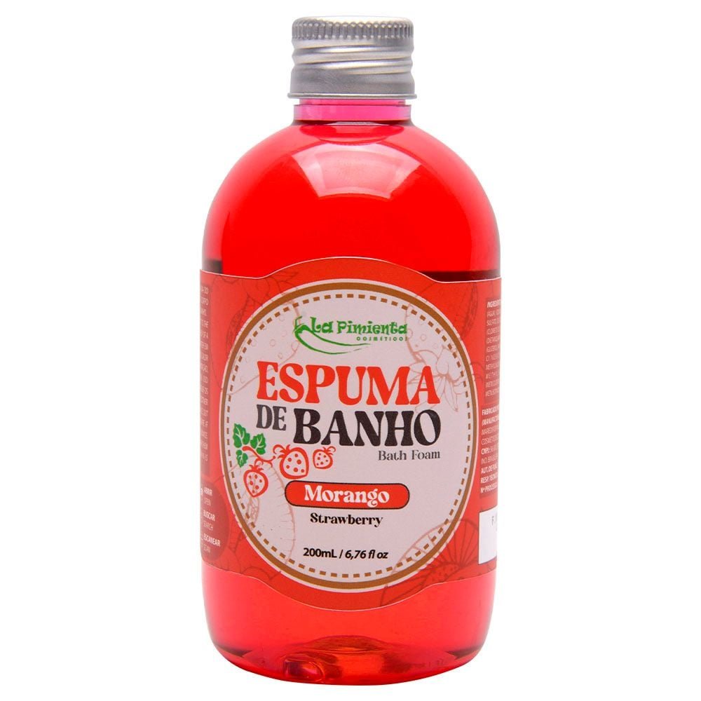Espuma De Banho Aromática 200ml La Pimienta