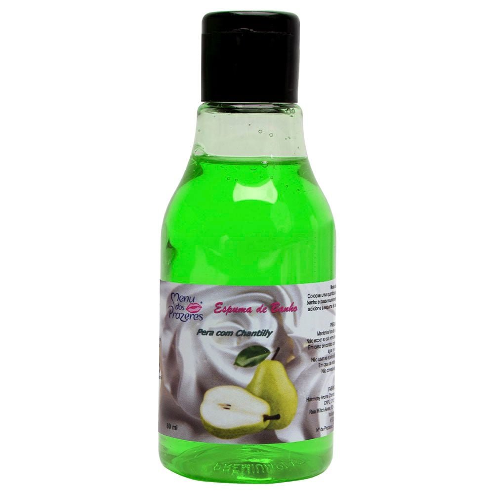 Espuma De Banho Aromático 80ml Menu Dos Prazeres