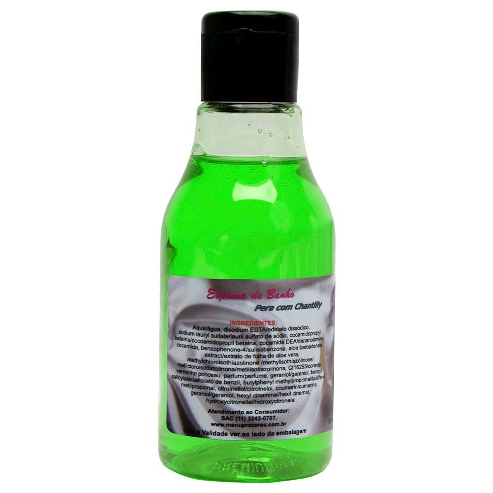 Espuma De Banho Aromático 80ml Menu Dos Prazeres