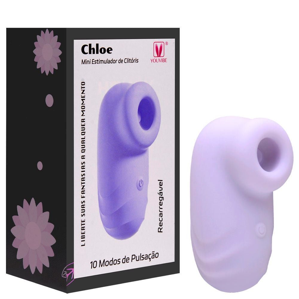 Estimulador Clitóris 10 Pulsações Chloe Youvibe Vipmix
