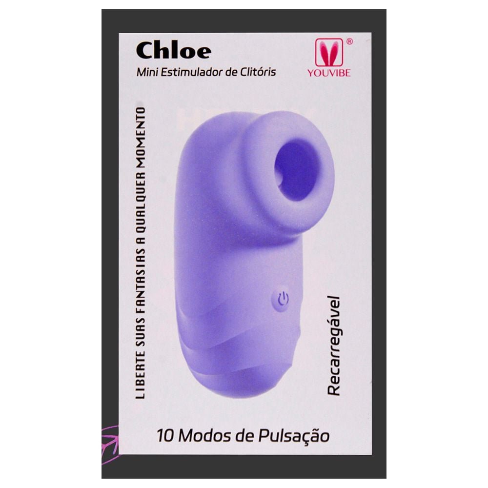 Estimulador Clitóris 10 Pulsações Chloe Youvibe Vipmix