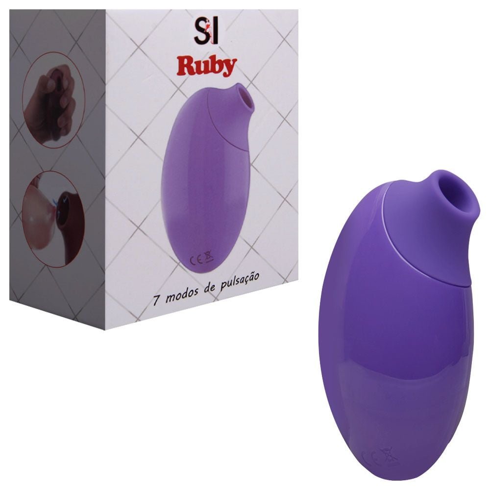Estimulador Clitóris 7 Pulsações Ruby Sexy Import