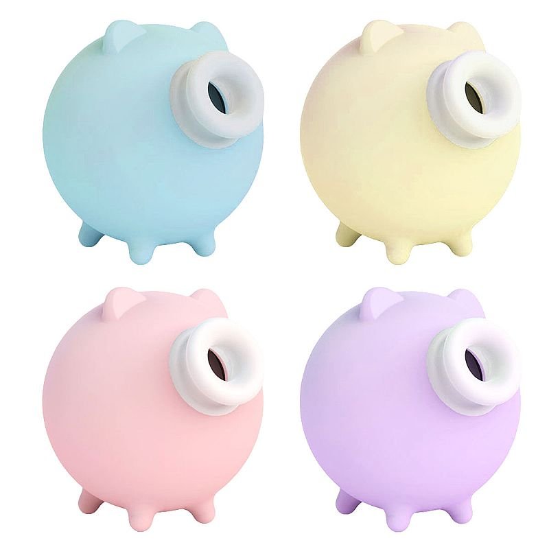 Estimulador de clitóris com Pulsação - Porquinho - Piggy - S-Hande - Lilás