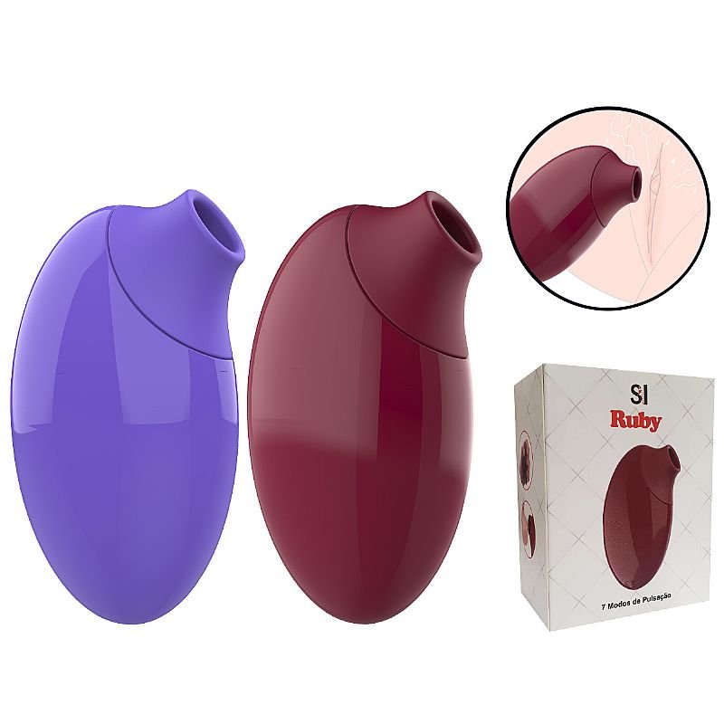 Estimulador de Clitóris com Pulsação - Ruby - Roxo