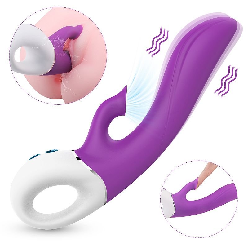 Estimulador de Clitóris com Sucção e Ponto G - Dew - S-Hande - Pink