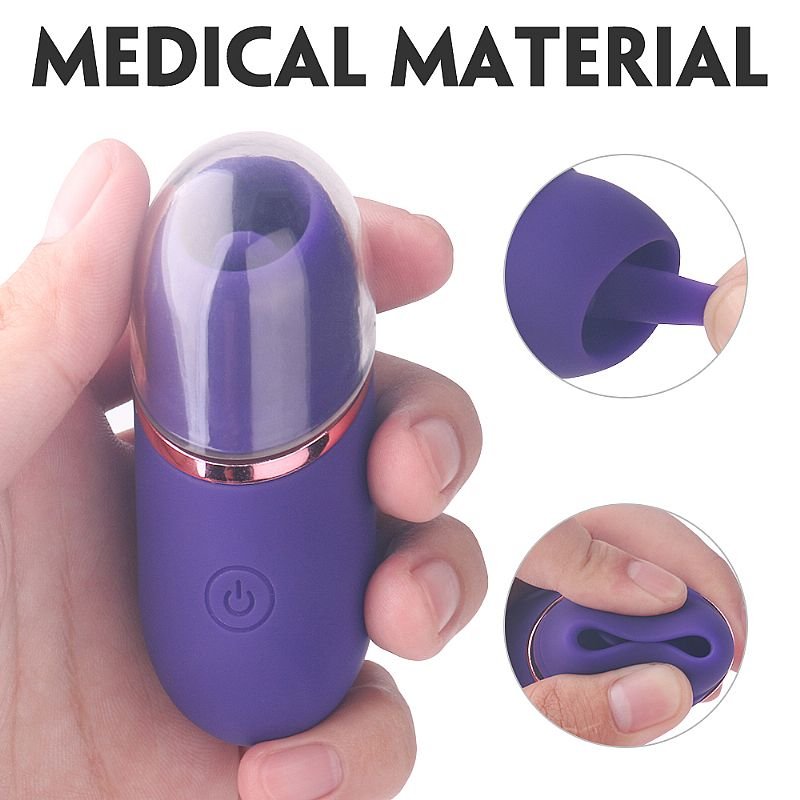 Estimulador de clitóris com Vibração - Amazing - S-Hande - Roxo