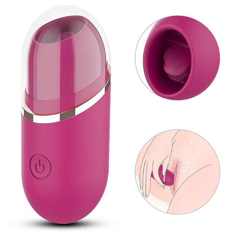 Estimulador de clitóris com Vibração - Amazing - S-Hande - Roxo