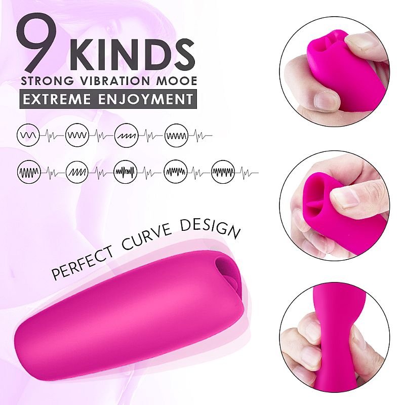 Estimulador de Clitóris - Mua - S-Hande - Roxo