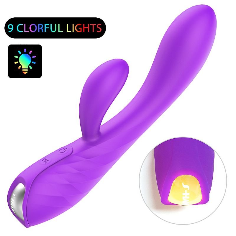 Estimulador de Ponto G e Clitóris Recarregável - Muses - S-Hande - Roxo