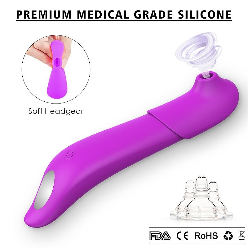 Estimulador de Ponto G e Clitóris - Youmis - S-Hande - Roxo