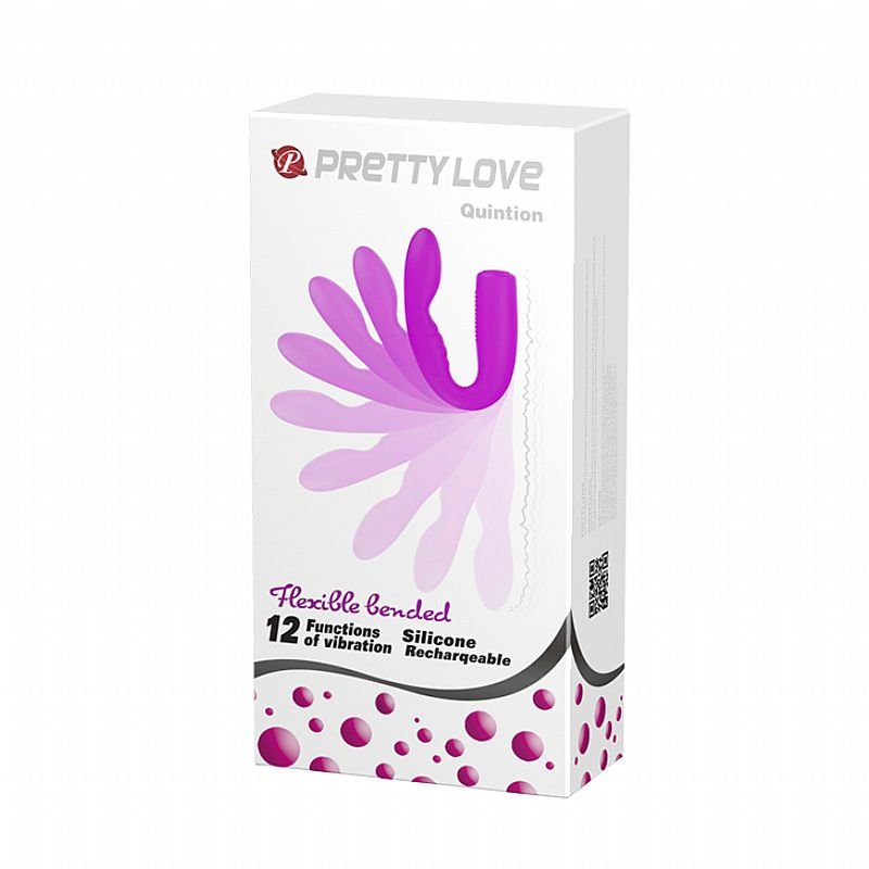 Estimulador de Ponto G - Quintion - Pretty Love - Preto