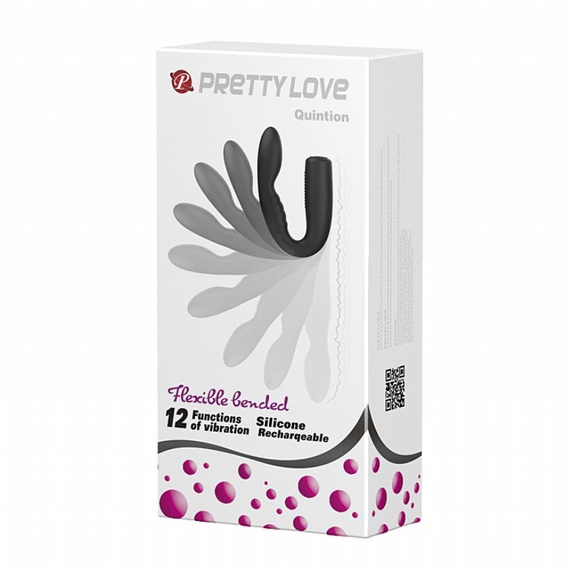Estimulador de Ponto G - Quintion - Pretty Love - Roxo