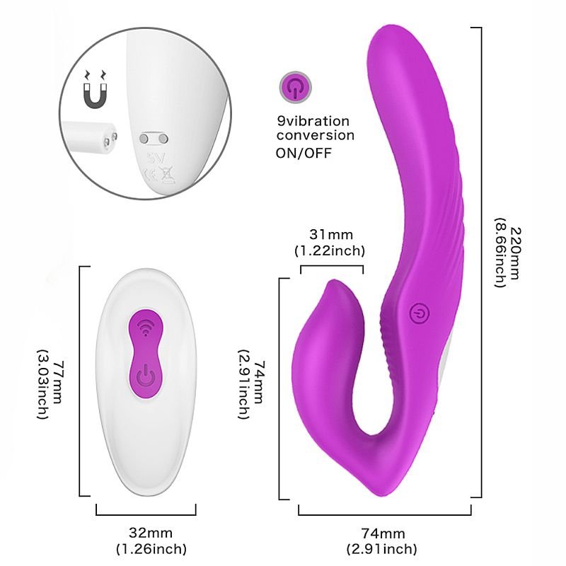 Estimulador de Ponto - Nami RCT - S-Hande - Roxo