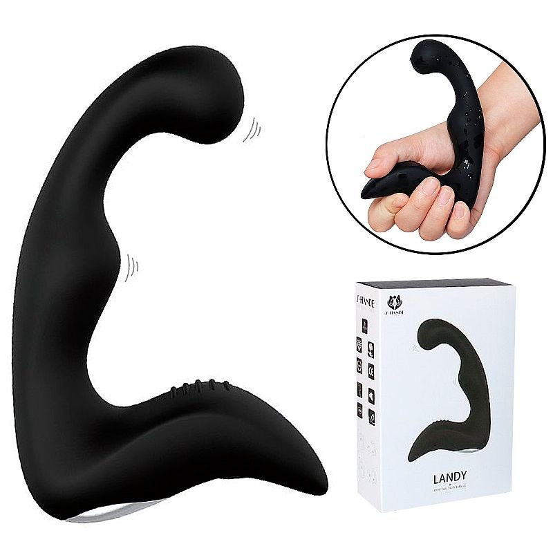 Estimulador de Próstata Triplo Vibro com 9 Vibrações - USB Magnético - S-Hande