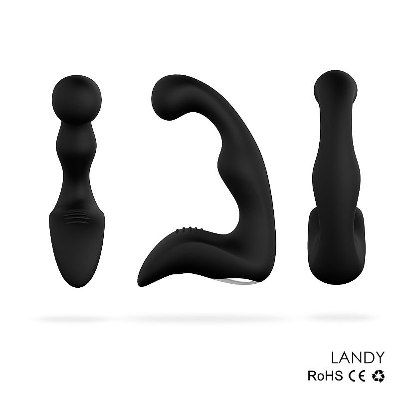 Estimulador de Próstata Triplo Vibro com 9 Vibrações - USB Magnético - S-Hande