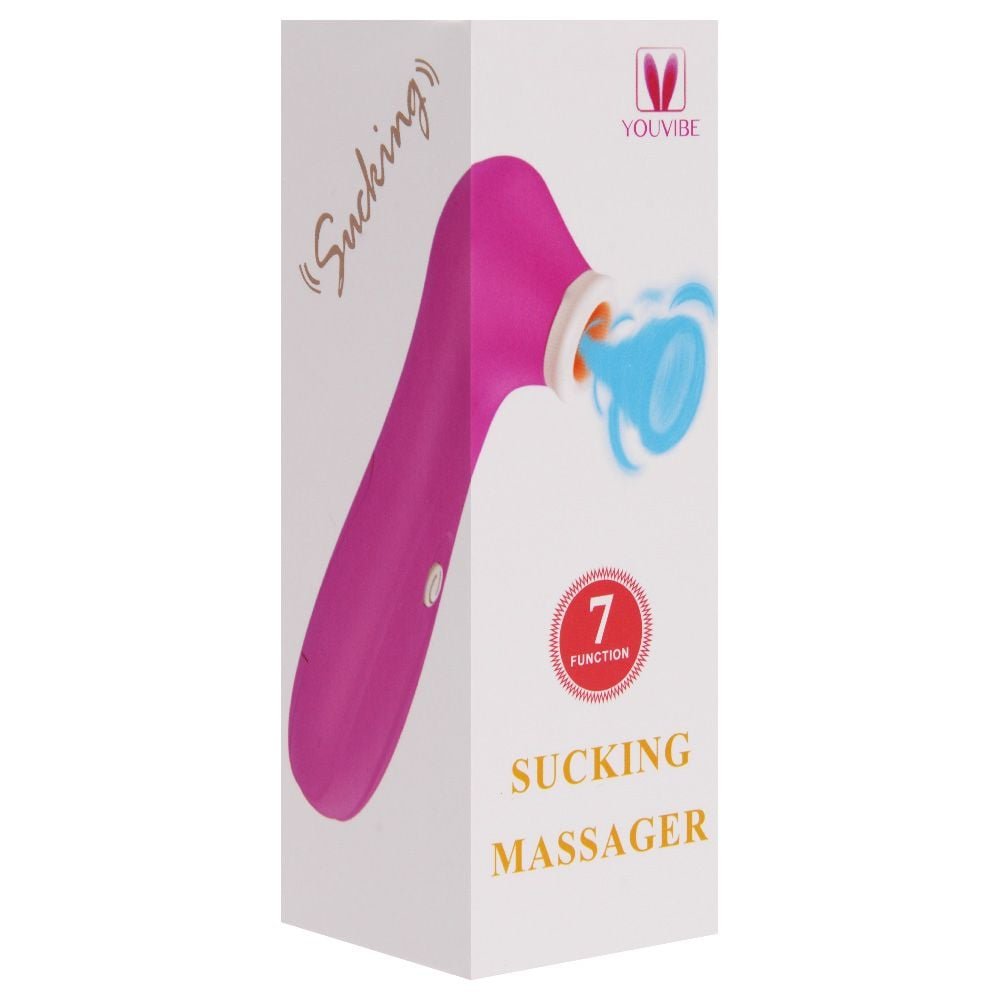 Estimulador Feminino 7 Vibrações Ondas Leve Sucção Vipmix