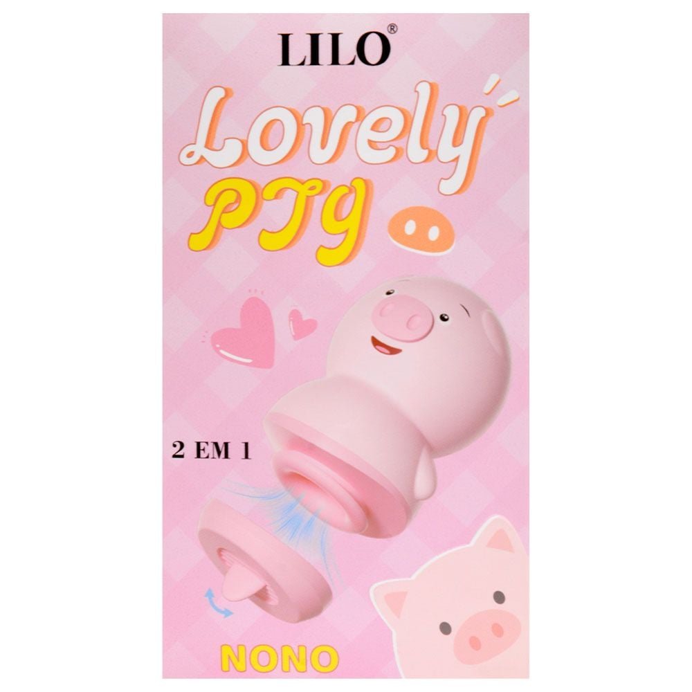 Estimulador Porquinho Lovely Pig Lilo Nono Vipmix