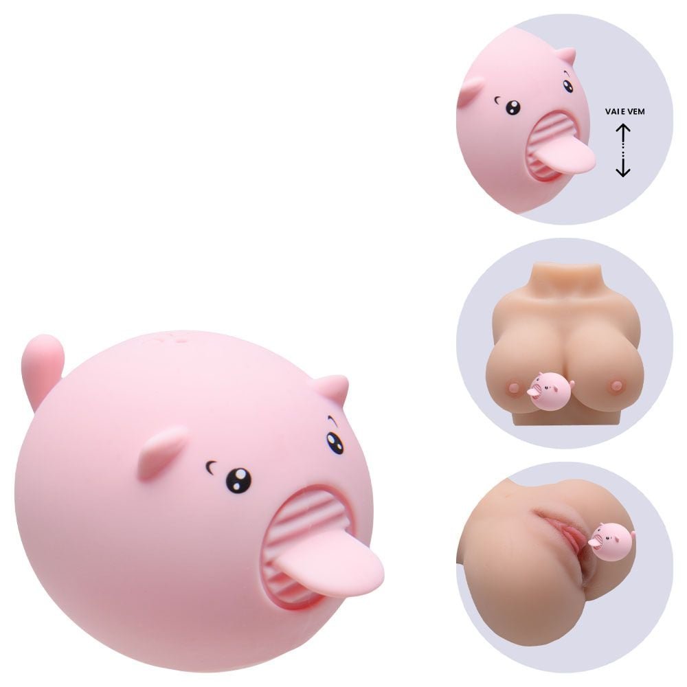 Estimulador Porquinho Sweet Pig Lilo Vipmix