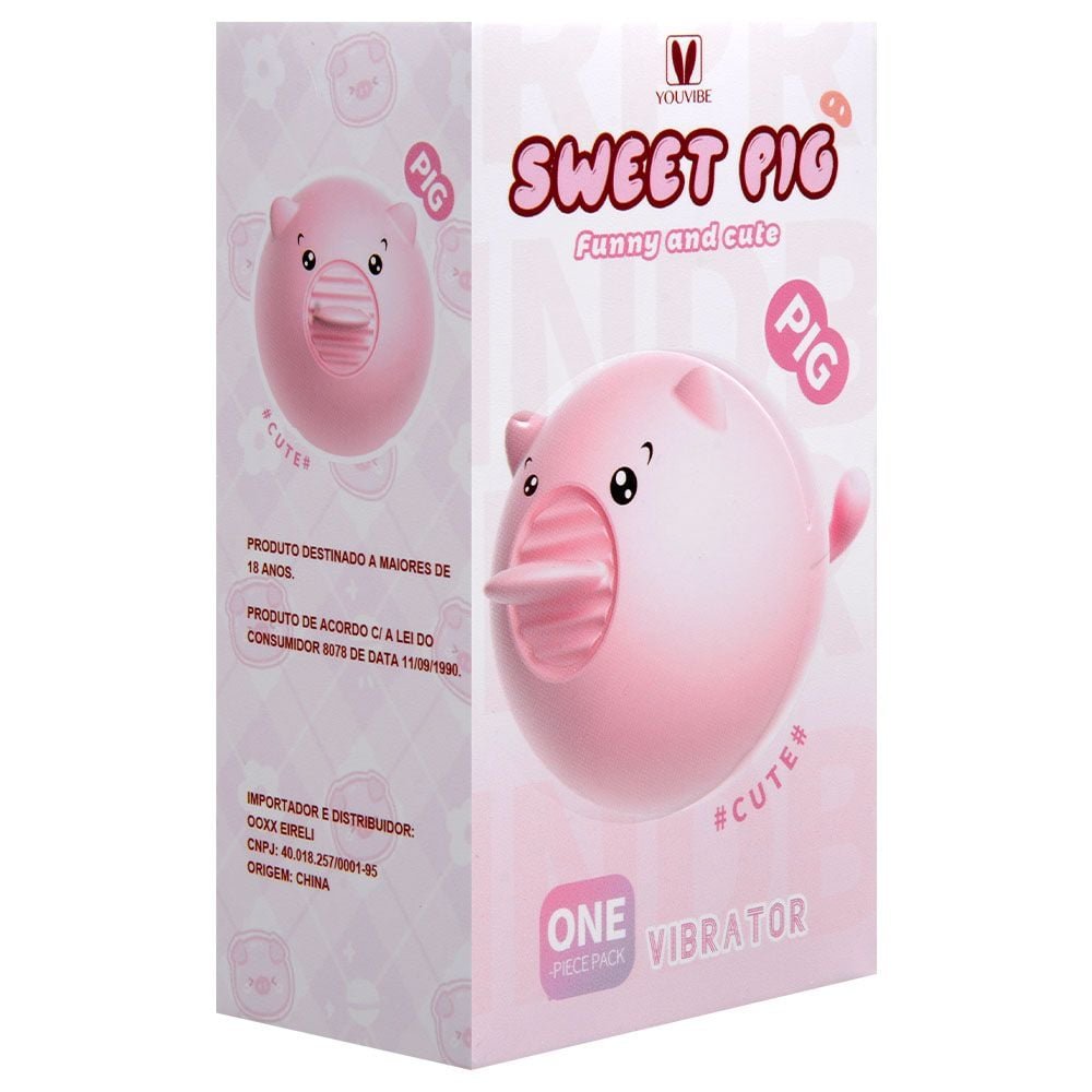 Estimulador Porquinho Sweet Pig Lilo Vipmix