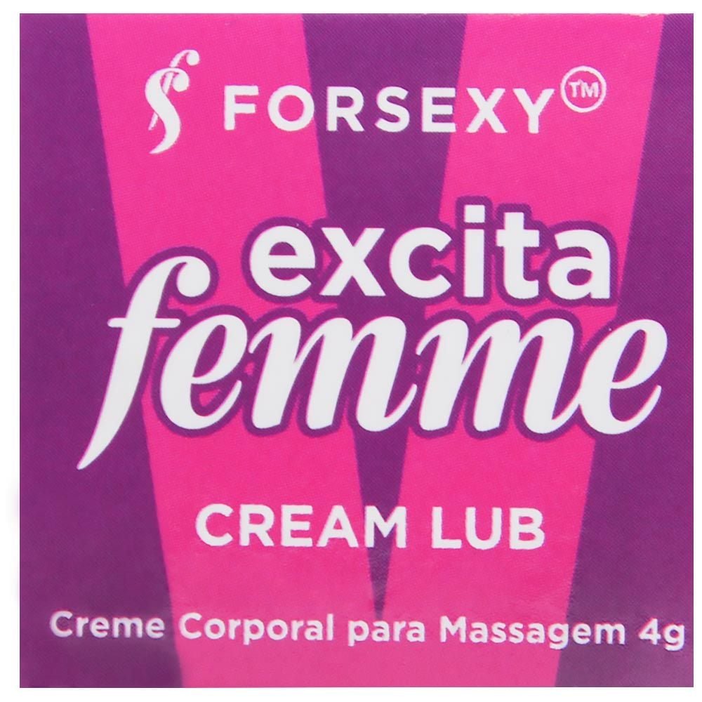 Excita Femme Cream Lub Excitante Feminino 4g For Sexy