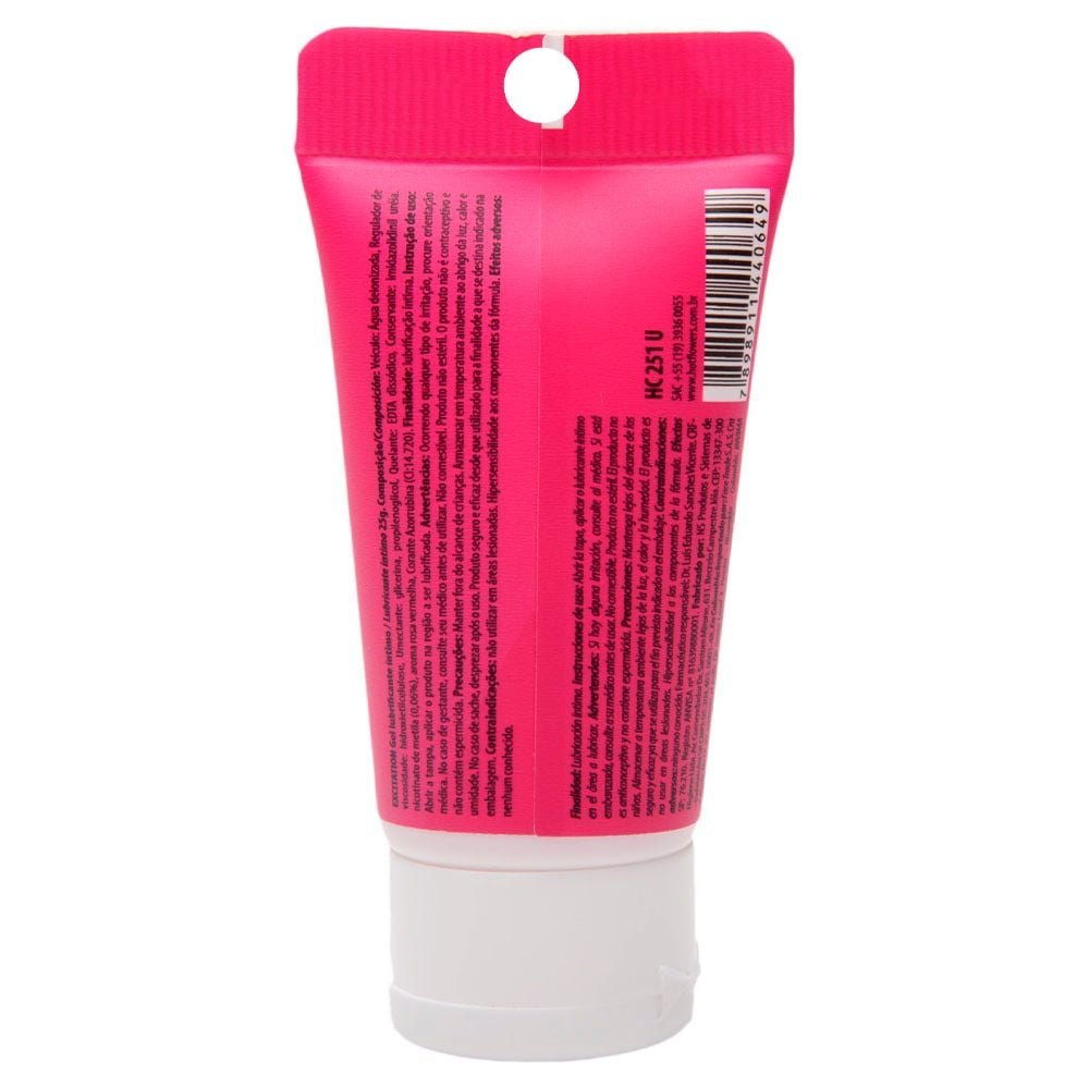 Excitation Excitante Bisnaga Rosa 25g Hot Flowers