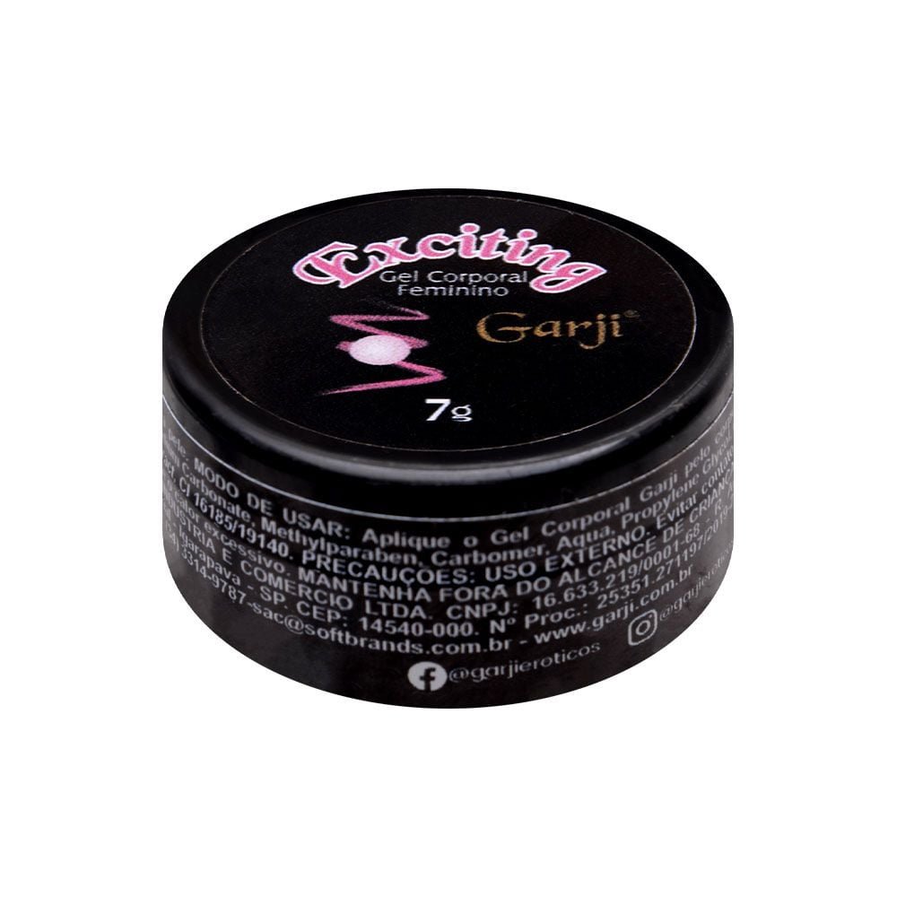 Exciting Pote Excitante Feminino Elétrico 7g Garji