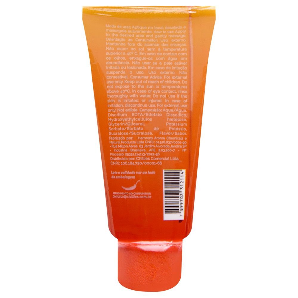 Fácil Lub Aromático Gel Corporal 60g Chillies