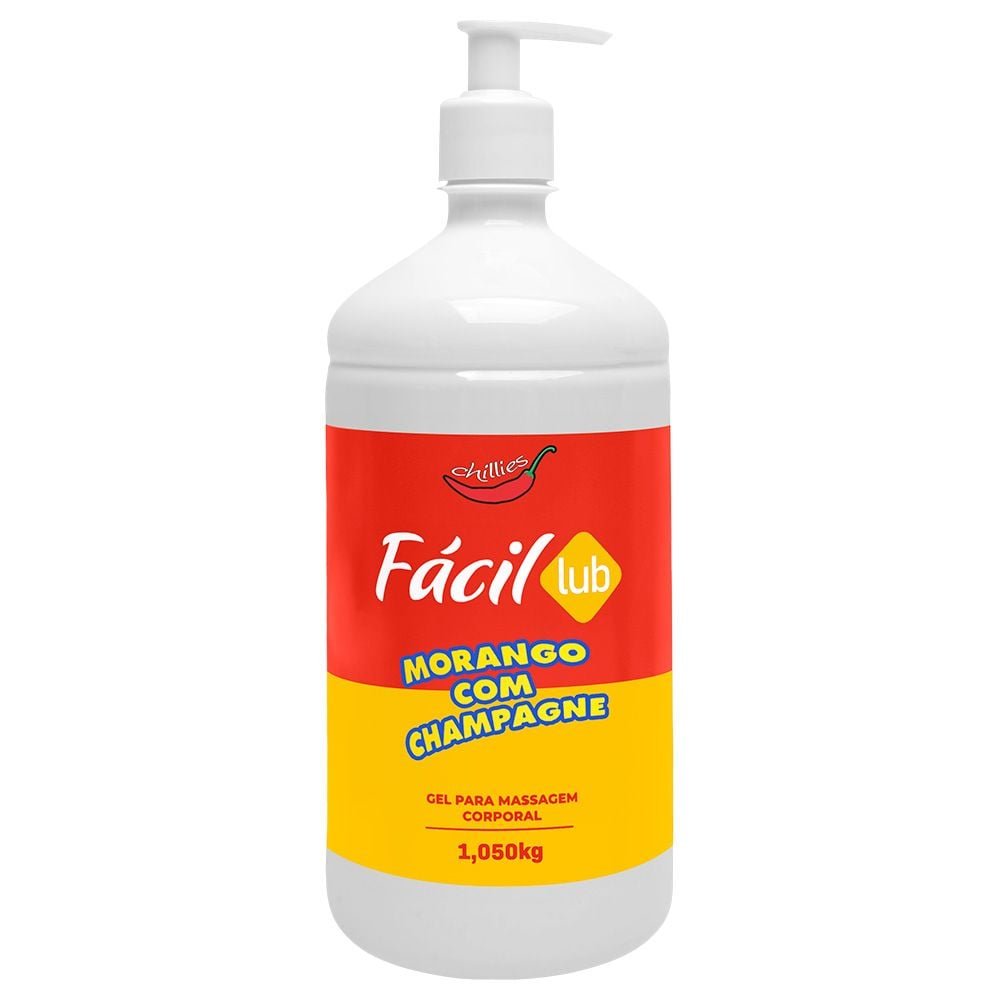 Fácil Lub Gel Corporal Aromático 1050g Chillies