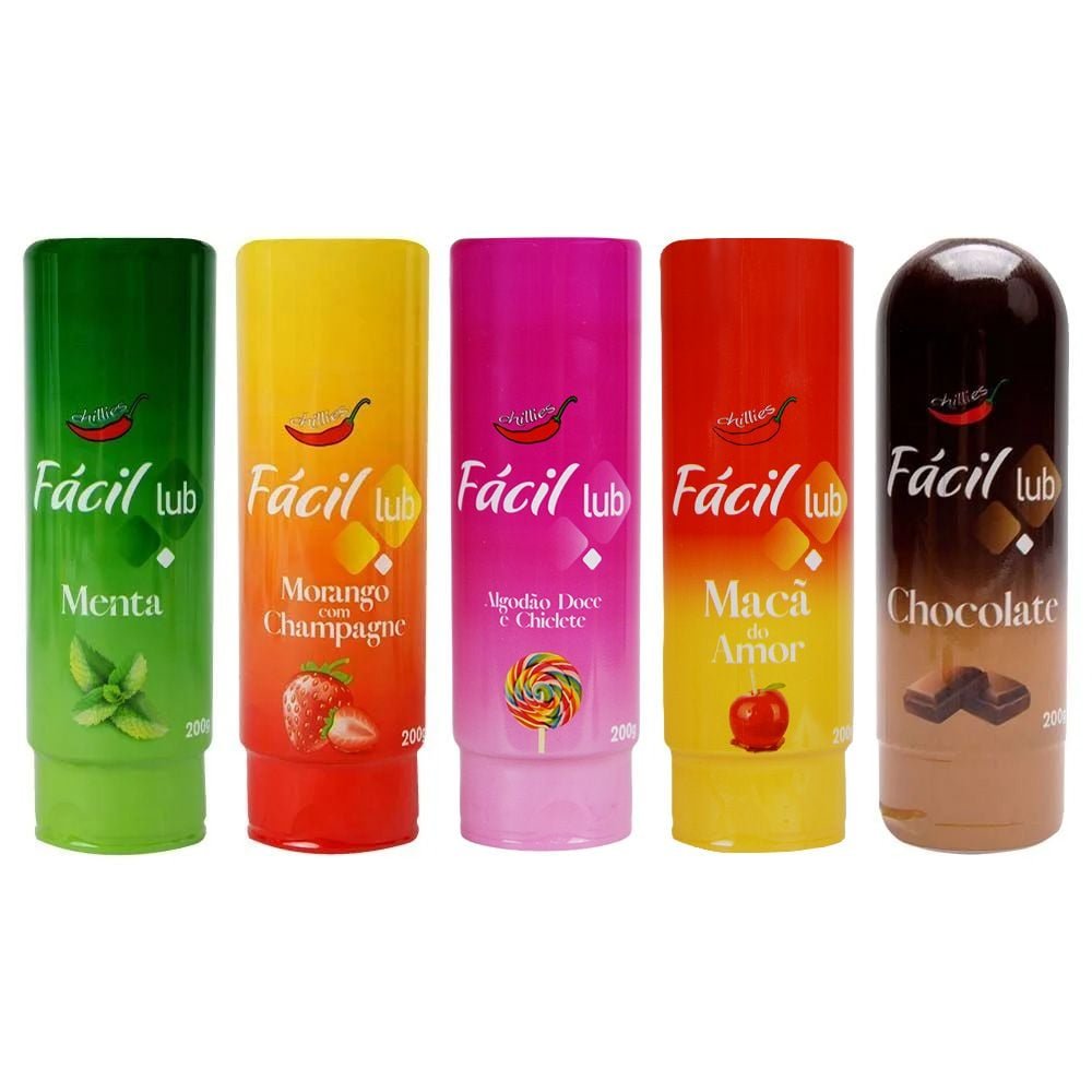 Fácil Lub Gel Corporal Aromático 200g Chillies