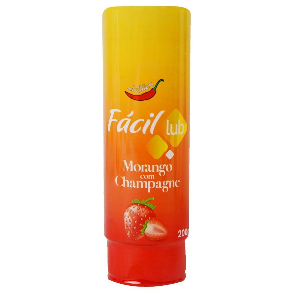 Fácil Lub Gel Corporal Aromático 200g Chillies