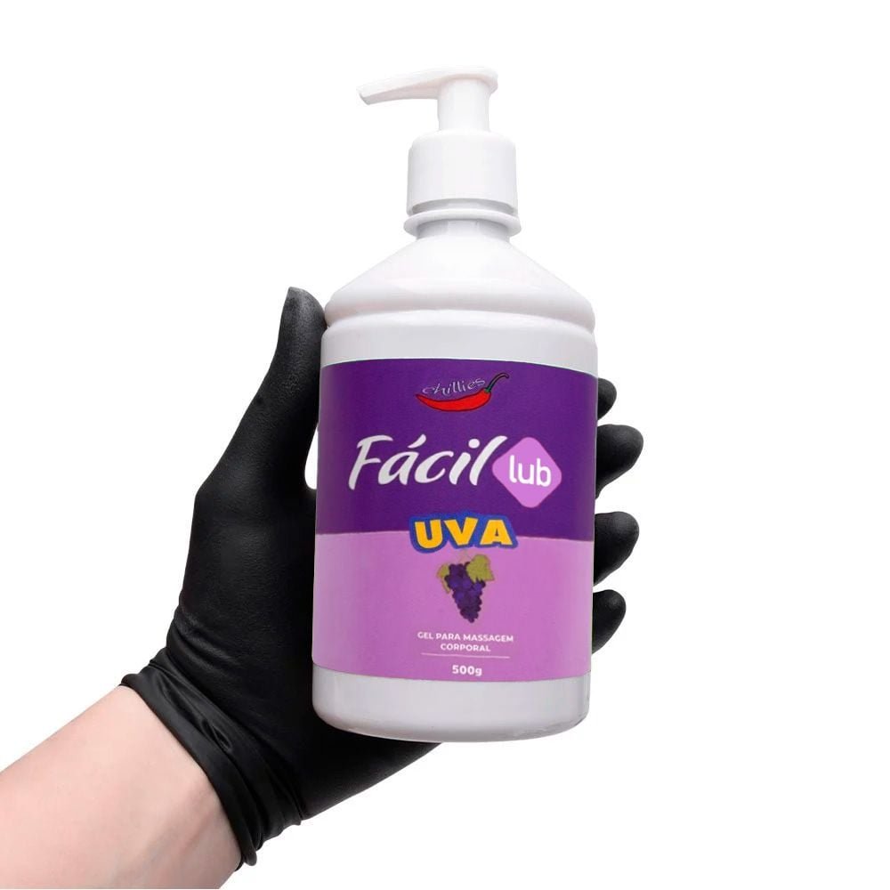 Fácil Lub Gel Corporal Aromático 500g Chillies
