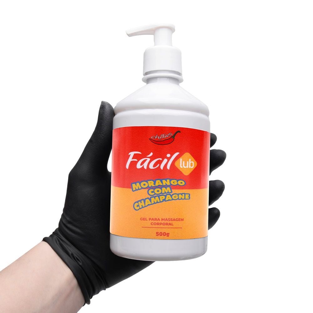 Fácil Lub Gel Corporal Aromático 500g Chillies