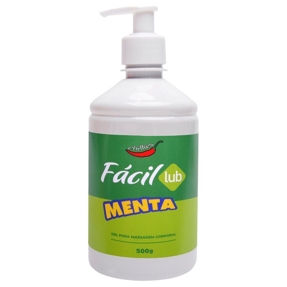 Fácil Lub Gel Corporal Aromático 500g Chillies