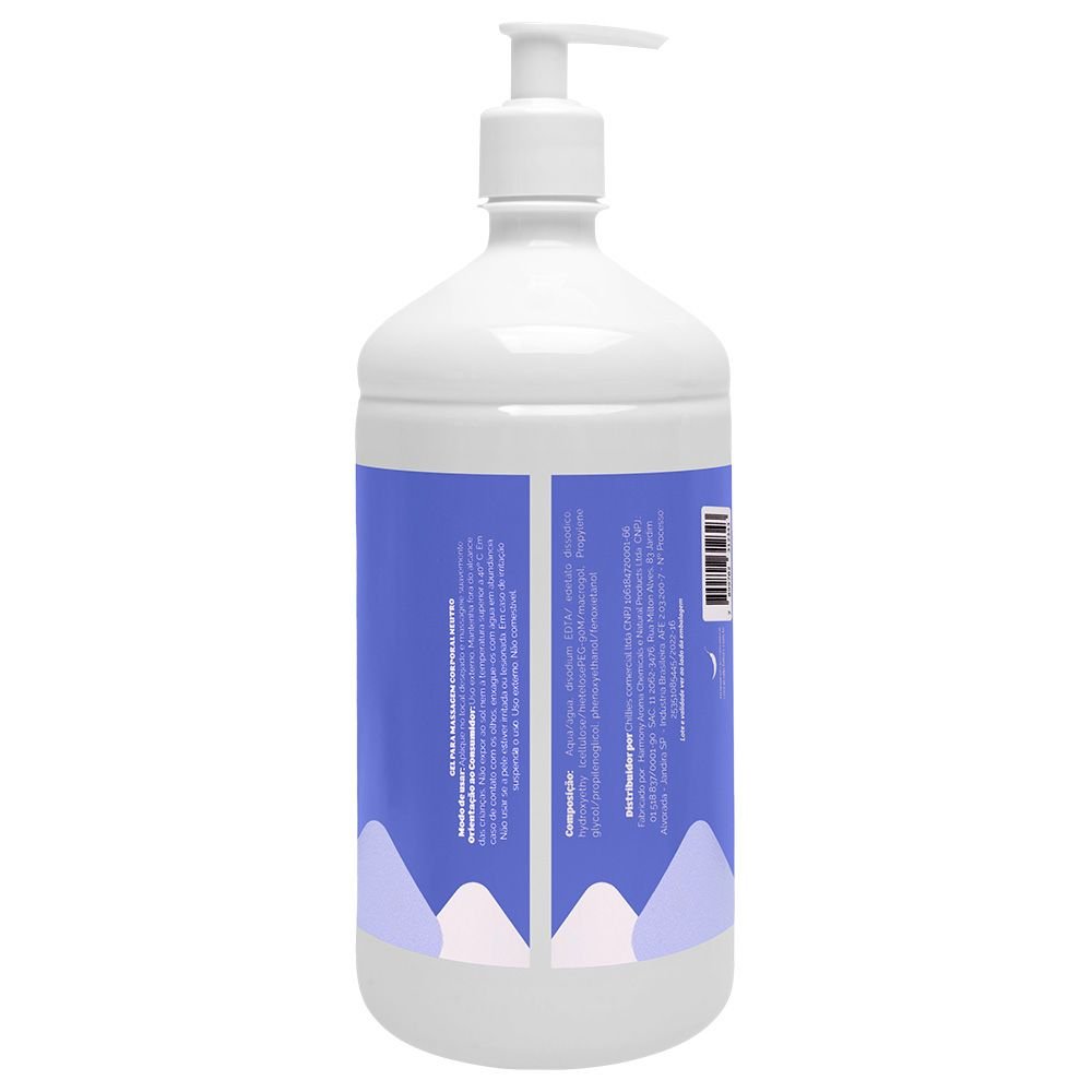 Fácil Lub Gel Corporal Neutro 1050g Chillies