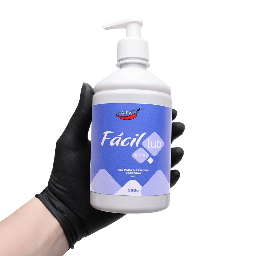 Fácil Lub Gel Corporal Neutro 500g Chillies