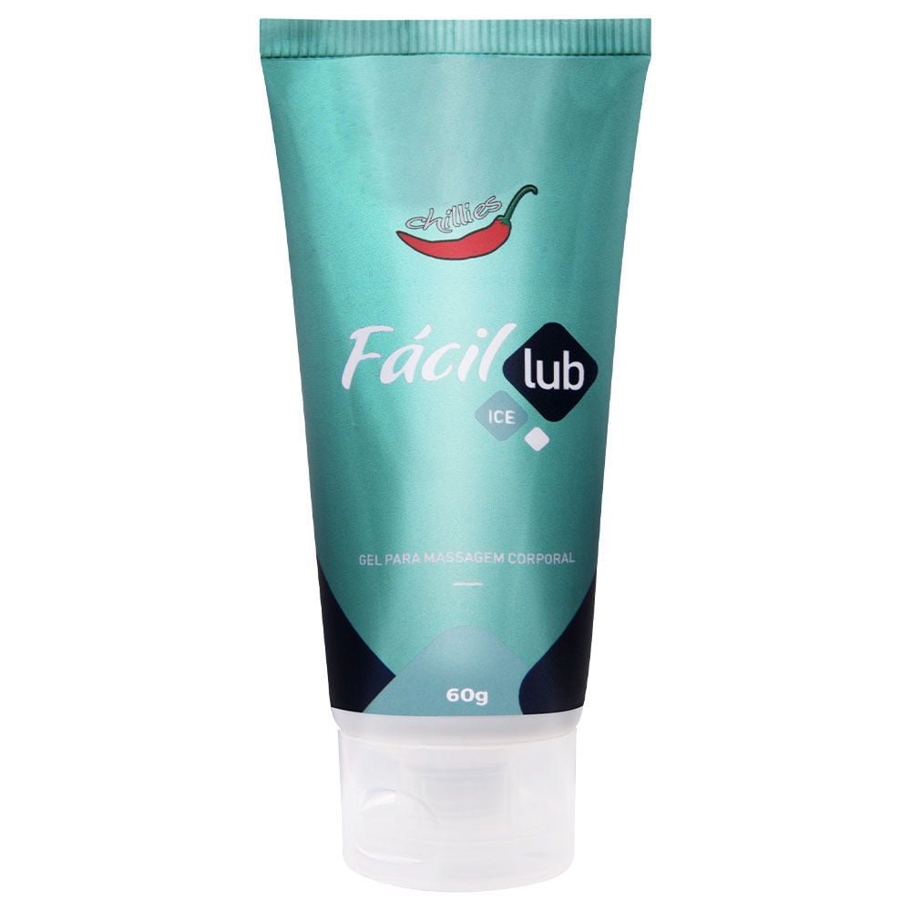 Fácil Lub Ice Gel Corporal 60g Chillies