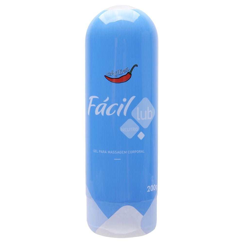 Fácil Lub Neutro Gel Corporal 200g Chillies