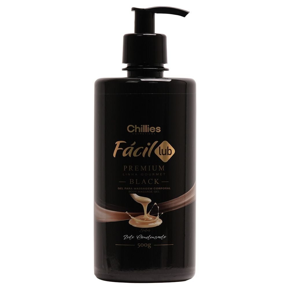 Fácil Lub Premium Gel Corporal Gourmet 500g Chillies