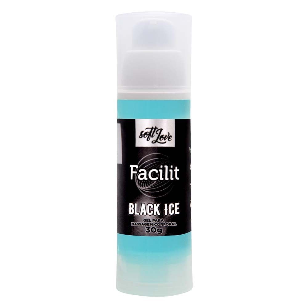 Facilit Black Ice Anestésico 30g Soft Love