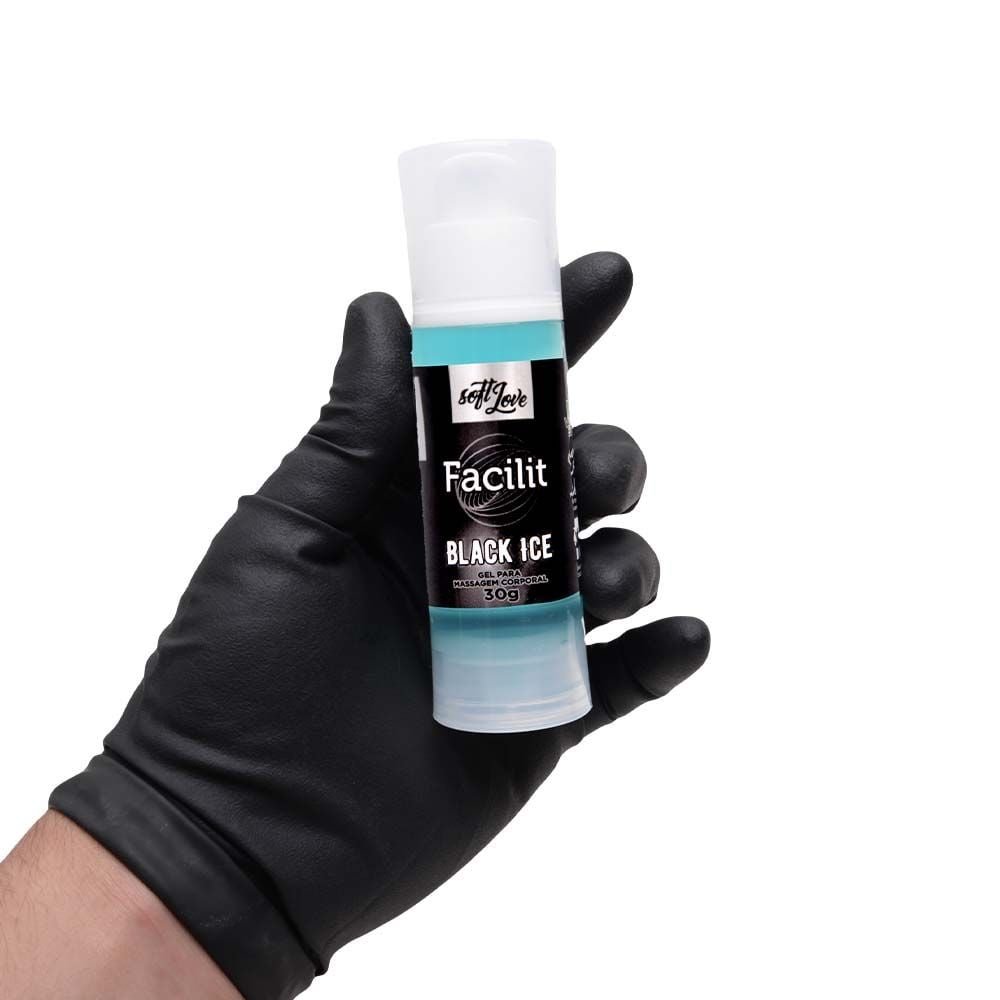 Facilit Black Ice Anestésico 30g Soft Love