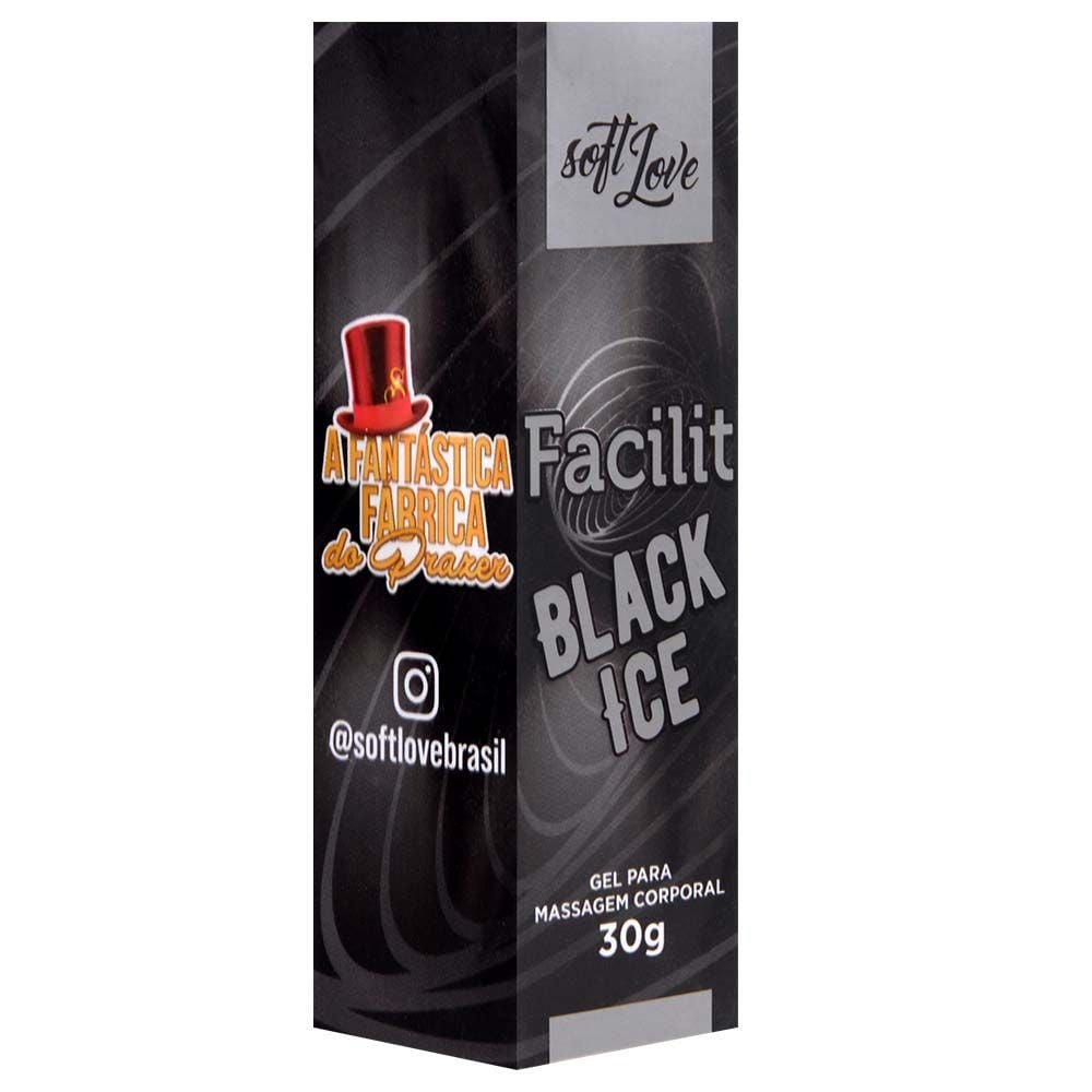 Facilit Black Ice Anestésico 30g Soft Love