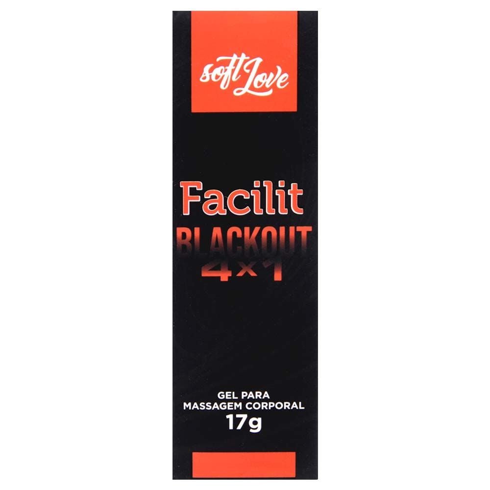 Facilit Blackout 4x1 Anestésico 17g Soft Love
