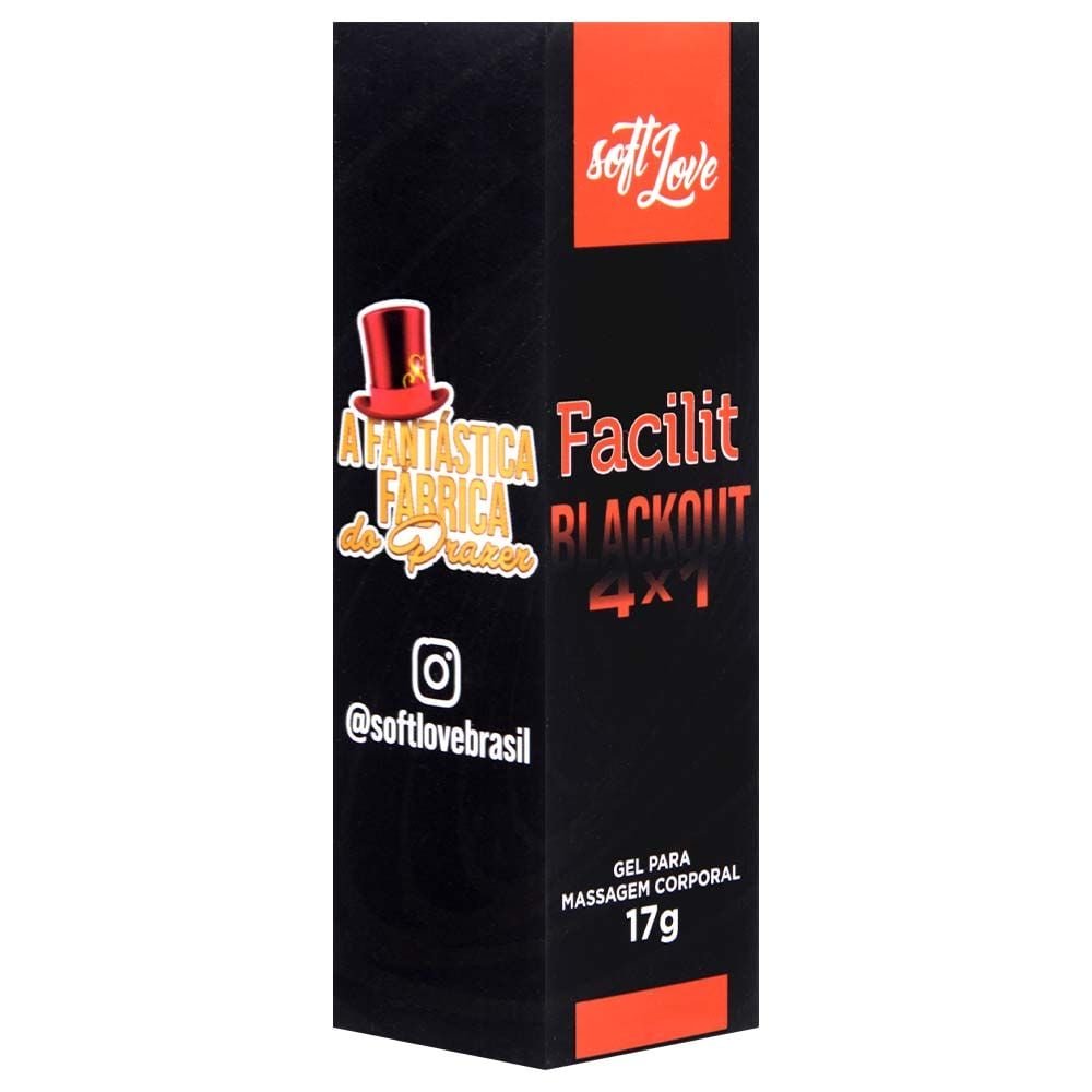 Facilit Blackout 4x1 Anestésico 17g Soft Love