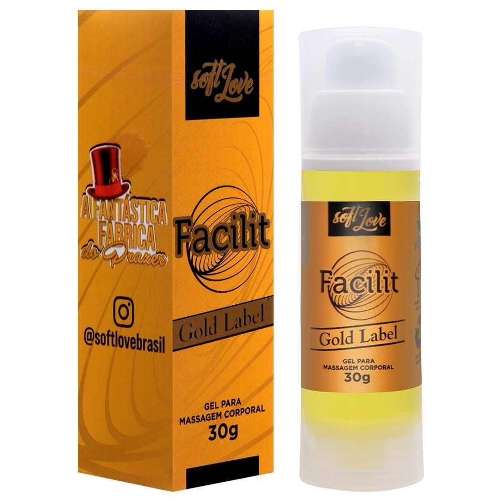 Facilit Gold Label Anestésico 30g Soft Love