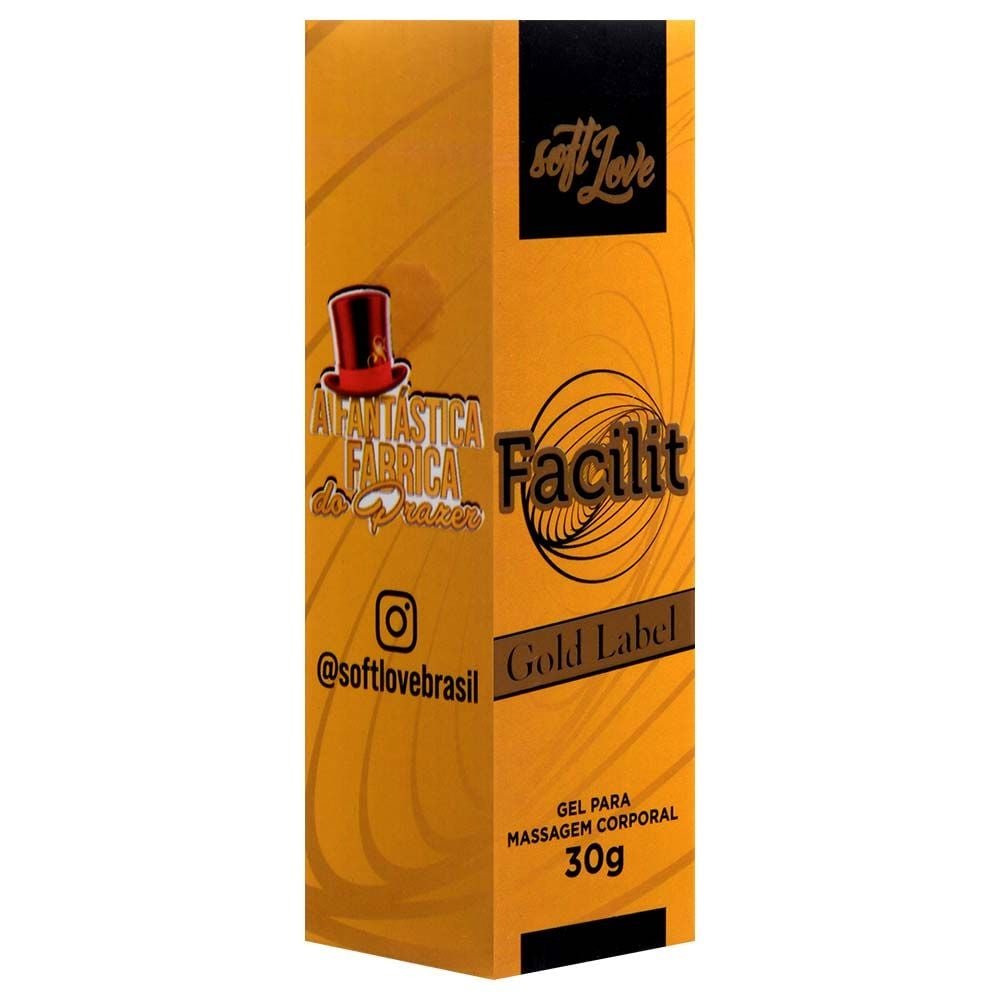Facilit Gold Label Anestésico 30g Soft Love