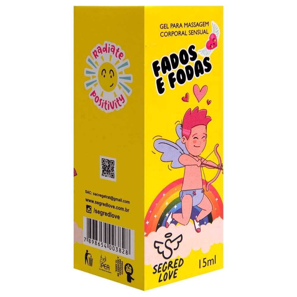 Fados E Fodas Gel Beijo Grego 15ml Segred Love